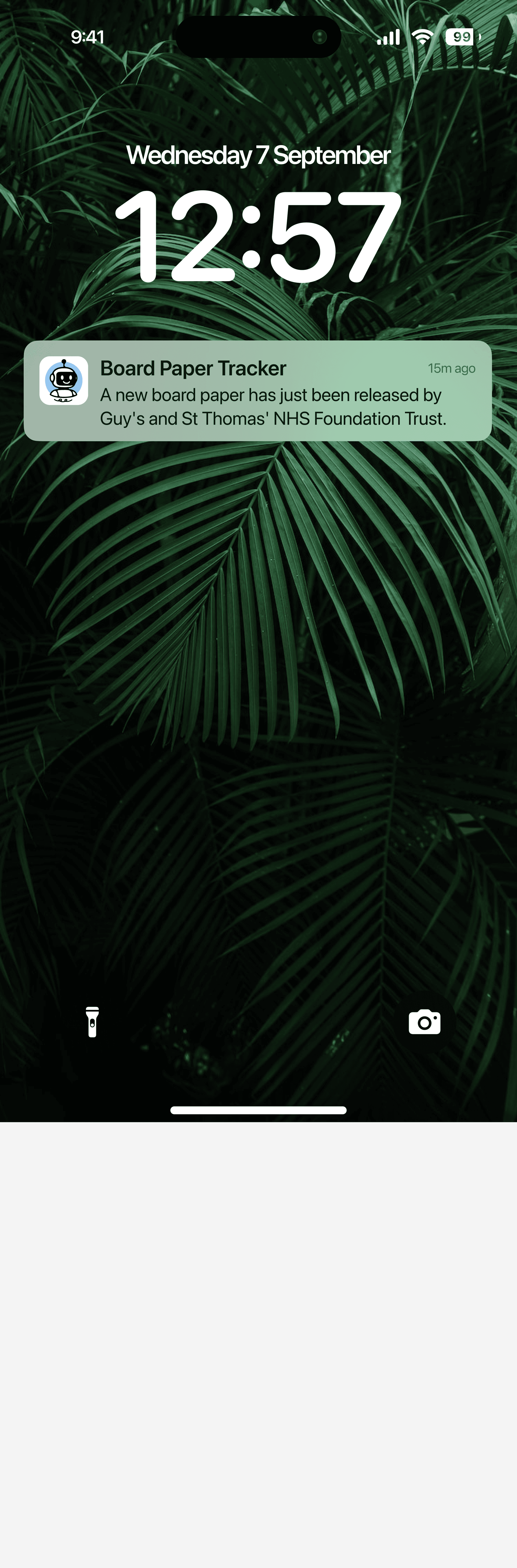 Mobile alerts for new NHS opportunities